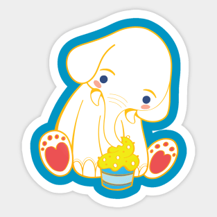 Marshmallow Sticker